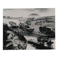 Hershel W. Williams Signed WWII 8x10 Photo Inscribed "Medal of Honor" (Beckett) at PristineAuction.com