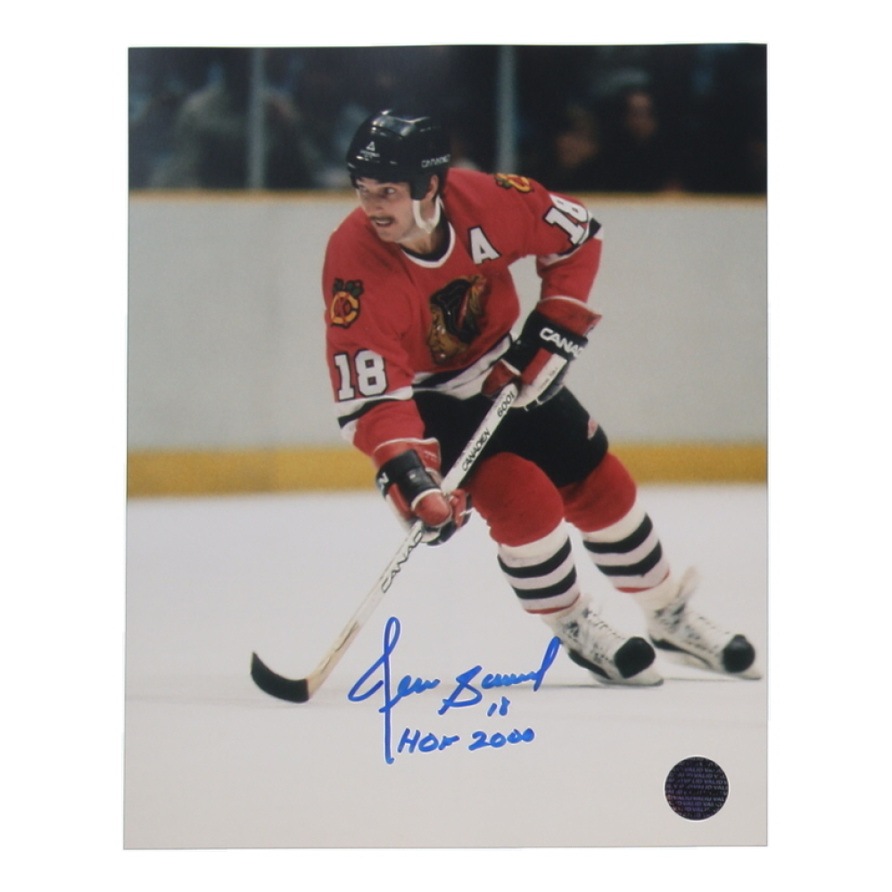 Denis Savard Signed Blackhawks 8x10 Photo Inscribed "HOF 2000" (Premium Autographs) at PristineAuction.com