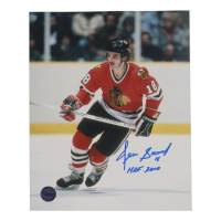 Denis Savard Signed Blackhawks 8x10 Photo Inscribed "HOF 2000" (Premium Autographs) at PristineAuction.com