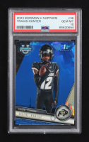 Travis Hunter 2023 Bowman Chrome Sapphire University #36 RC (PSA 10) at PristineAuction.com