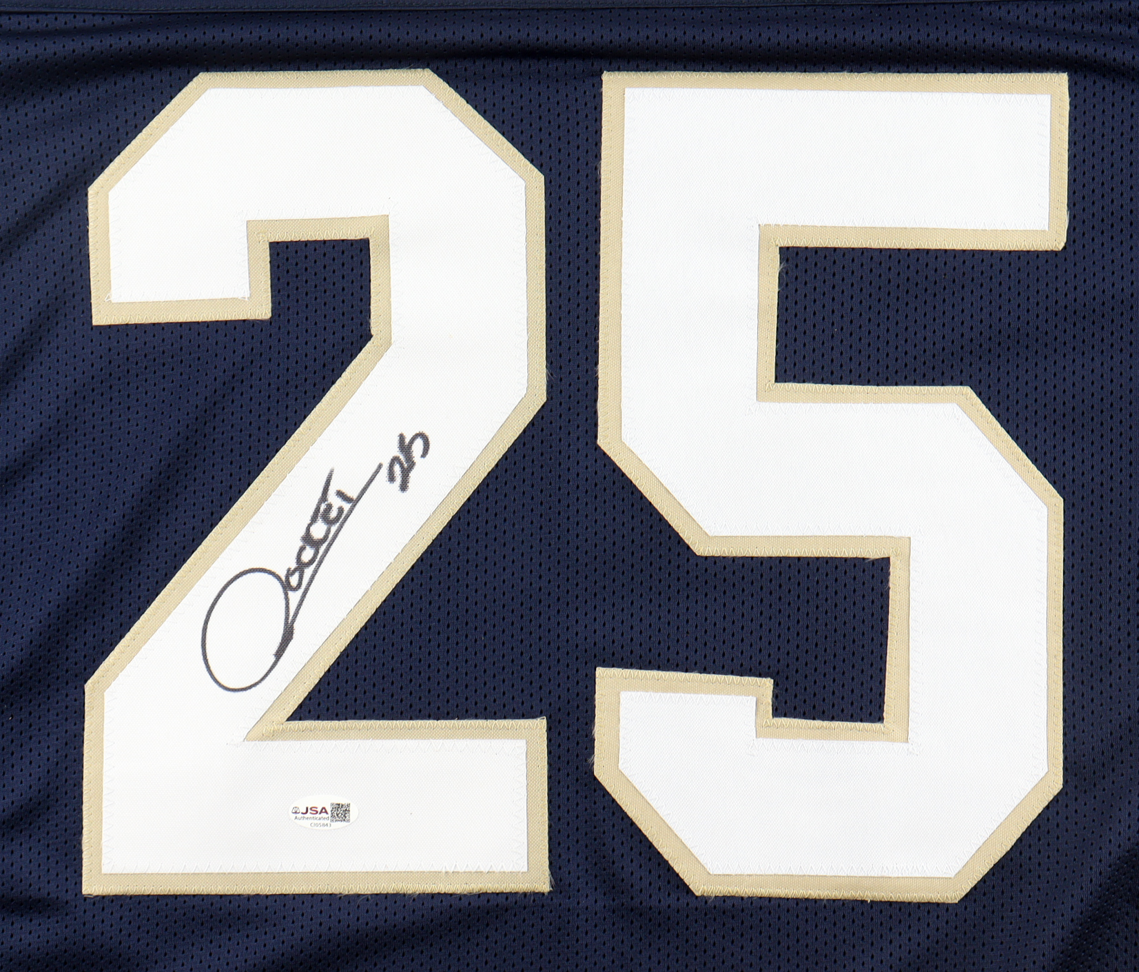 Raghib "Rocket" Ismail Signed Jersey (JSA) at PristineAuction.com Raghib "Rocket" Ismail Signed Jersey (JSA) at PristineAuction.com