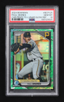 Paul Skenes 2024 Bowman Chrome Prospects Lunar Glow Refractors #BCP125 RC (PSA 10) at PristineAuction.com