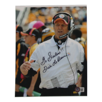 Dick LeBeau Signed Steelers 8x10 Photo Inscribed "Go Steelers!!!" (Beckett) at PristineAuction.com