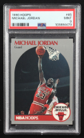 Michael Jordan 1990-91 Hoops #65 (PSA 9) at PristineAuction.com