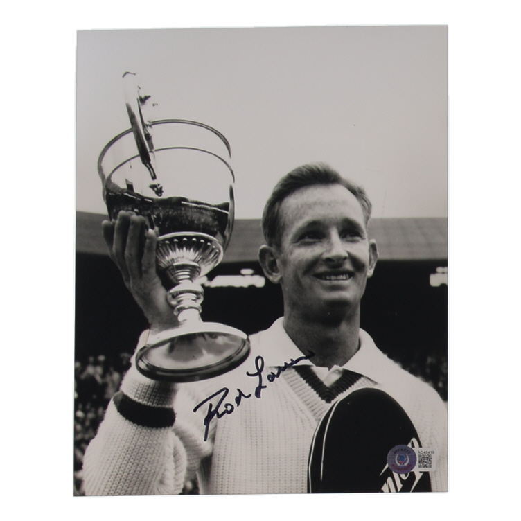 Rod Laver Signed 8x10 Photo (Beckett) at PristineAuction.com Rod Laver Signed 8x10 Photo (Beckett) at PristineAuction.com