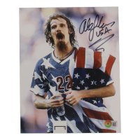 Alexi Lalas Signed Team USA 8x10 Photo Inscribed "USA" (Beckett) at PristineAuction.com