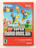 New Super Mario Bros. Wii - Nintendo Wii Rated E at PristineAuction.com