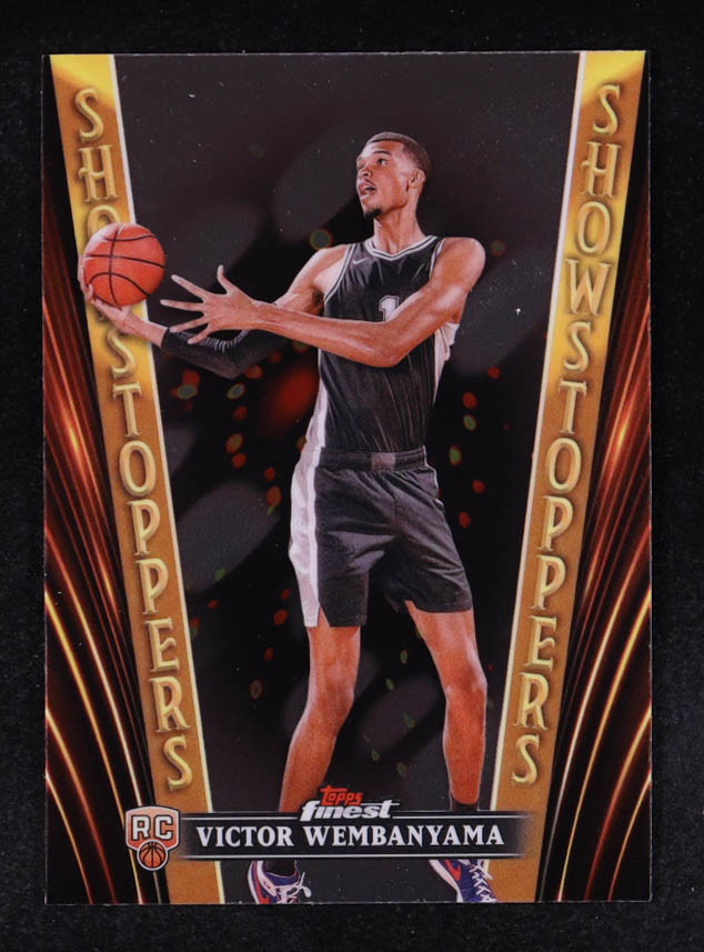 Victor Wembanyama 2023-24 Finest Showstoppers #SS21 RC at PristineAuction.com Victor Wembanyama 2023-24 Finest Showstoppers #SS21 RC at PristineAuction.com