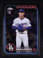 Yoshinobu Yamamoto 2024 Topps Chrome Update #USC108 RC at PristineAuction.com