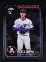 Yoshinobu Yamamoto 2024 Topps Chrome Update #USC108 RC at PristineAuction.com