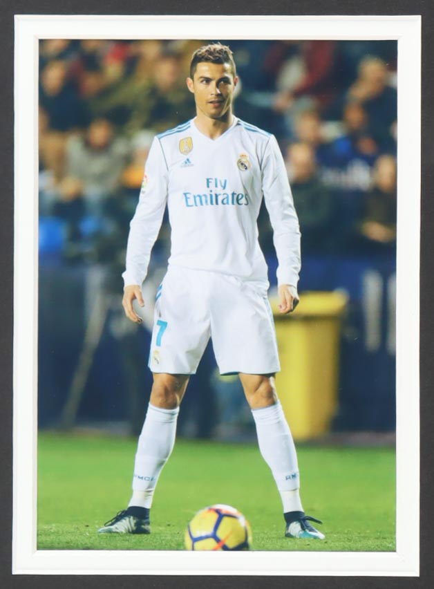 Cristiano Ronaldo Signed Custom Framed Jersey Display (Beckett) at PristineAuction.com Cristiano Ronaldo Signed Custom Framed Jersey Display (Beckett) at PristineAuction.com