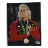 Kayla Harrison Signed Team USA 8x10 Photo (Beckett) at PristineAuction.com