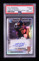 Jairo Pomares 2021 Bowman Chrome Prospect Auto Refractor #CPA-JP RC #289/499 (PSA 9) at PristineAuction.com