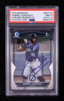 Gabriel Gonzalez Signed 2023 Bowman Chrome Prospects #BCP-133 RC (PSA 9 | Autograph Graded PSA 10) at PristineAuction.com