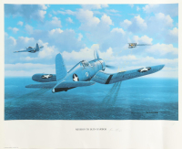 Kenneth Walsh Signed Stan Stokes "Mission To Buin Harbor" Lithograph (AIV) at PristineAuction.com