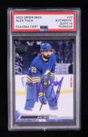 Alex Tuch Signed 2022-23 Upper Deck Series 1 #24 (PSA | Autograph Graded PSA 10) at PristineAuction.com