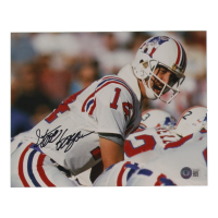 Steve Grogan Signed Patriots 8x10 Photo (Beckett) at PristineAuction.com