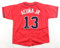 Ronald Acuna Jr. Signed Jersey (Beckett) at PristineAuction.com