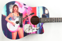 Taylor Swift Guitar with Signed Custom Insert Pickguard (JSA) at PristineAuction.com