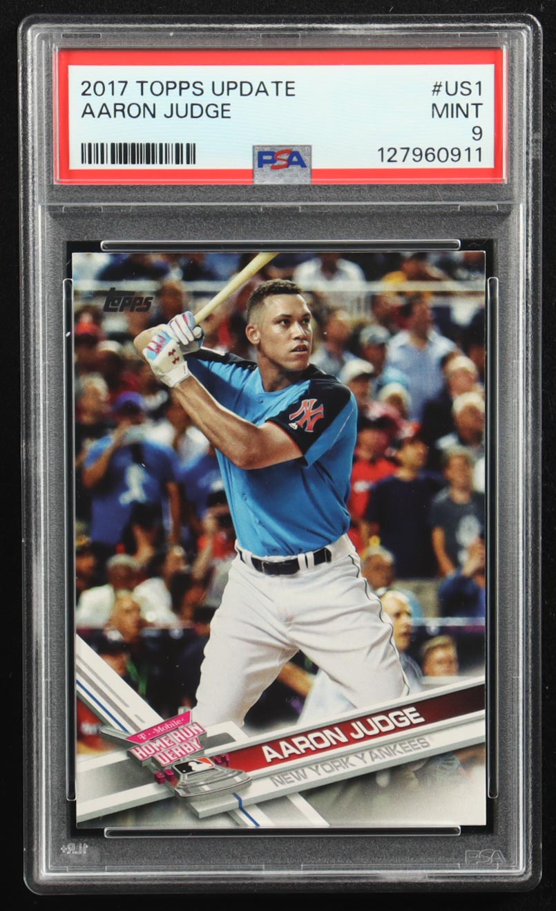 Aaron Judge 2017 Topps Update #US1 HRD RC (PSA 9) at PristineAuction.com Aaron Judge 2017 Topps Update #US1 HRD RC (PSA 9) at PristineAuction.com