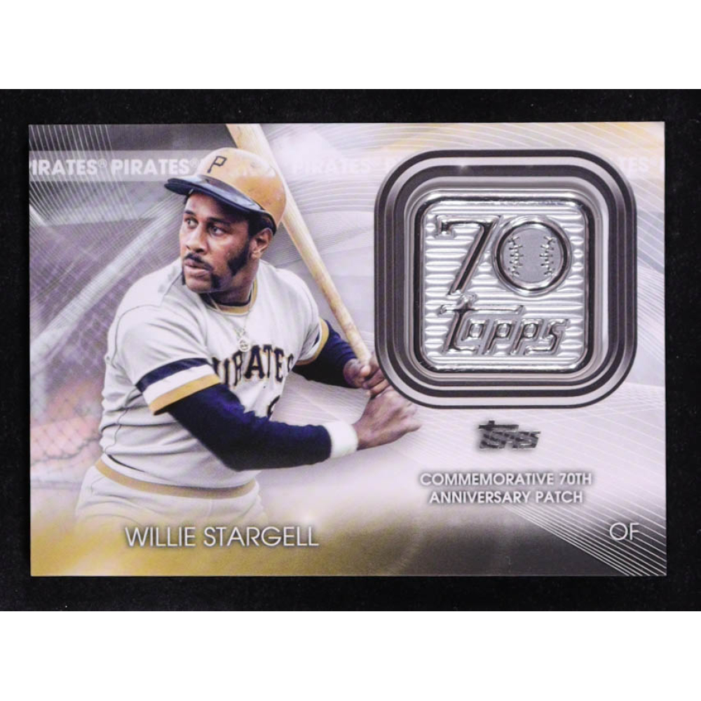 Willie Stargell 2021 Topps Update 70th Anniversary Logo Patches #T70PWST at PristineAuction.com