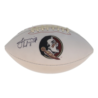 Jameis Winston Signed Florida State Seminoles Logo Football (PSA) at PristineAuction.com