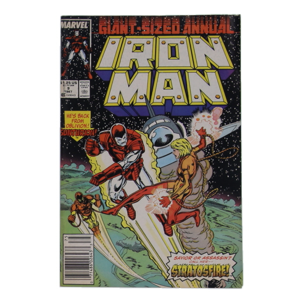 1987 "Iron Man" Issue #9 Marvel Comic Book at PristineAuction.com