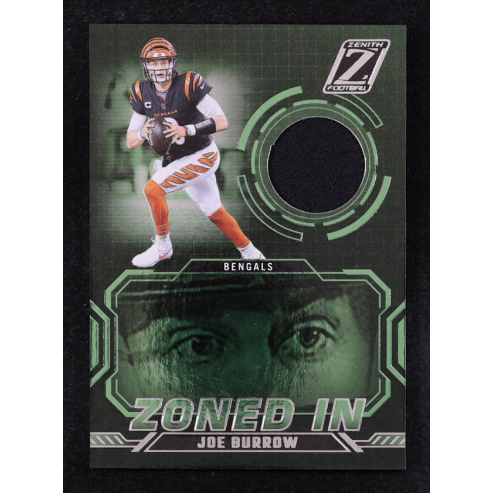 Joe Burrow 2024 Zenith Zoned In Jerseys #11 at PristineAuction.com
