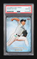 Shohei Ohtani 2016 BBM Icons-Speed #04 RC (PSA 10) at PristineAuction.com
