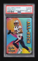 Drake Maye 2024 Topps Chrome All Etch Refractor #CAEDM RC (PSA 10) at PristineAuction.com
