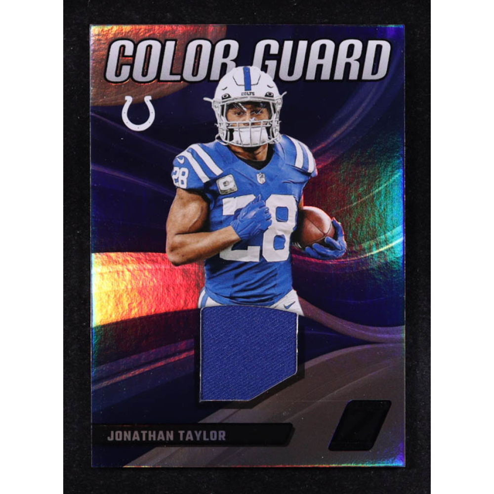 Jonathan Taylor 2023 Zenith Color Guard Jerseys #11 at PristineAuction.com