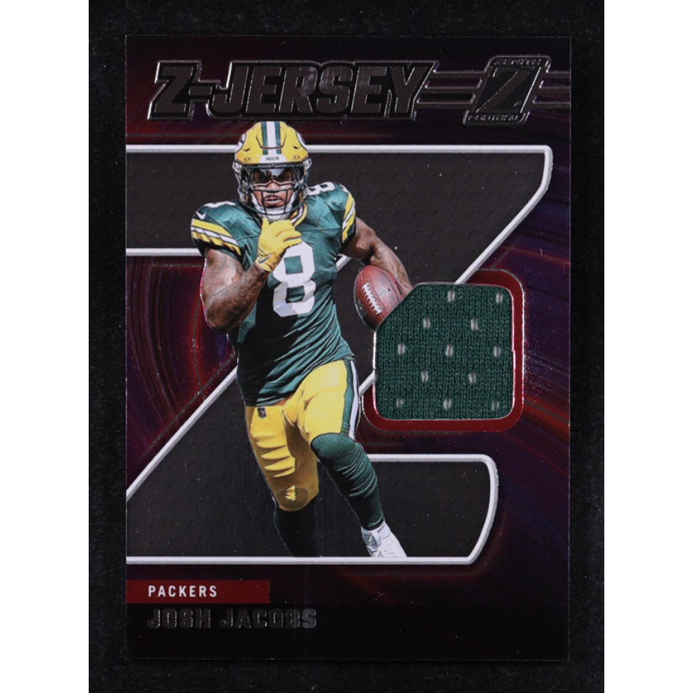 Josh Jacobs 2024 Zenith Z Jersey #25 at PristineAuction.com