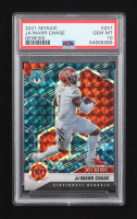 Ja'Marr Chase 2021 Panini Mosaic Mosaic Genesis #247 DEB RC (PSA 10) at PristineAuction.com