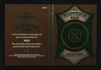 Pele 2025 Leaf CH. 2 Souvenir Book Emerald 6 Relic Patches #SB-10 #2/2 at PristineAuction.com