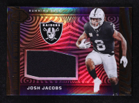 Josh Jacobs 2023 Panini Illusions Highlight Swatches #18 at PristineAuction.com