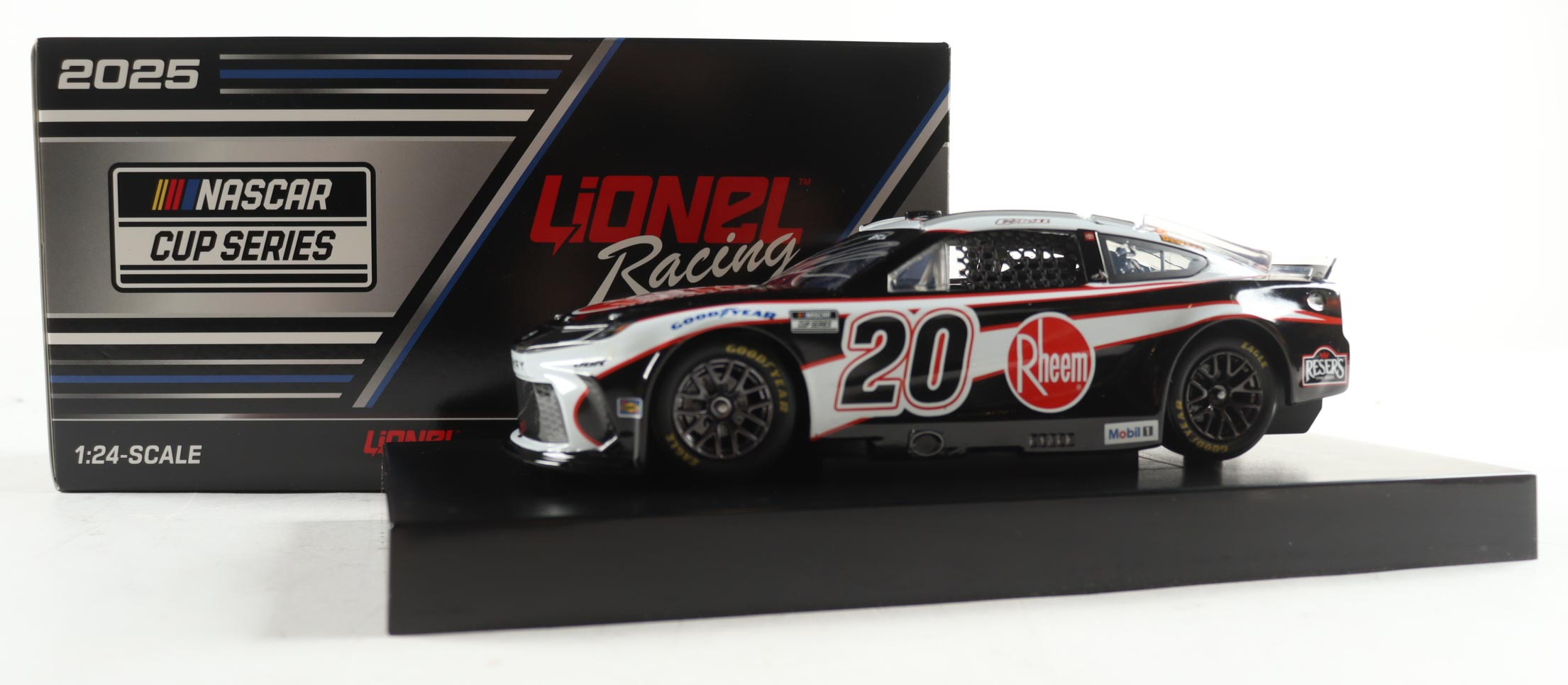 Christopher Bell Signed 2025 #20 Rheem Camry | 1:24 Diecast Car (Bell) at PristineAuction.com Christopher Bell Signed 2025 #20 Rheem Camry | 1:24 Diecast Car (Bell) at PristineAuction.com