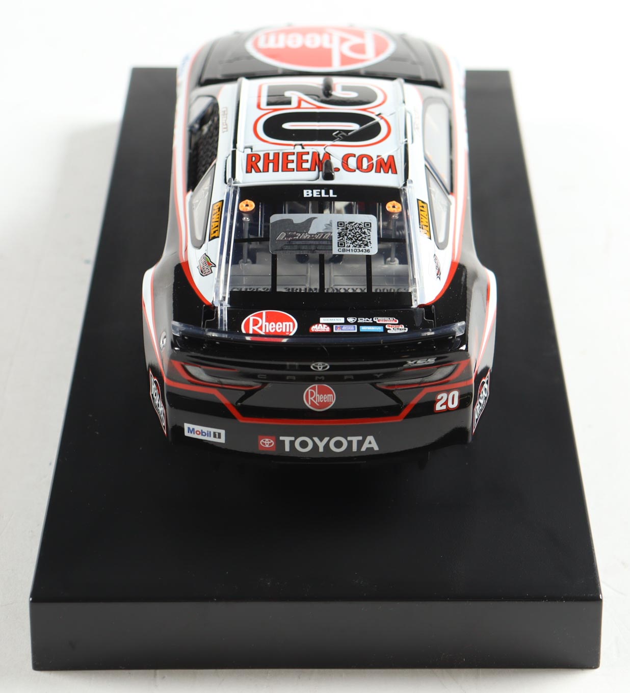 Christopher Bell Signed 2025 #20 Rheem Camry | 1:24 Diecast Car (Bell) at PristineAuction.com Christopher Bell Signed 2025 #20 Rheem Camry | 1:24 Diecast Car (Bell) at PristineAuction.com