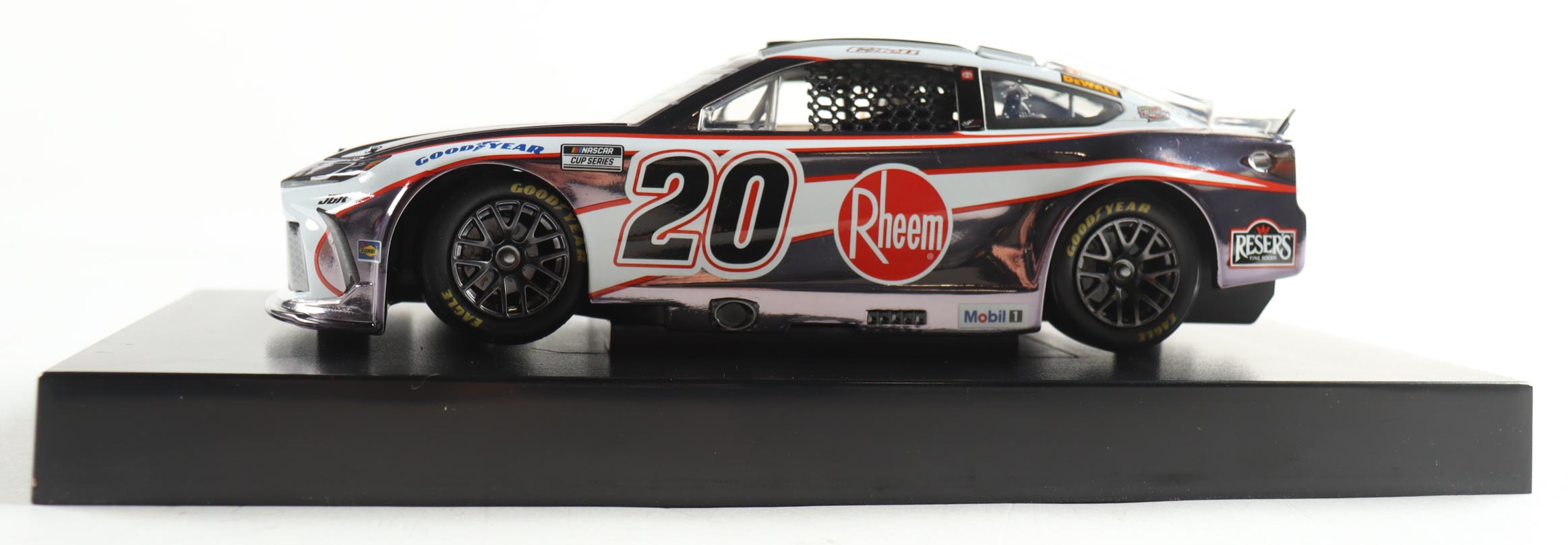 Christopher Bell Signed 2025 #20 Rheem Camry Color Chrome | 1:24 Diecast Car (Bell) at PristineAuction.com Christopher Bell Signed 2025 #20 Rheem Camry Color Chrome | 1:24 Diecast Car (Bell) at PristineAuction.com