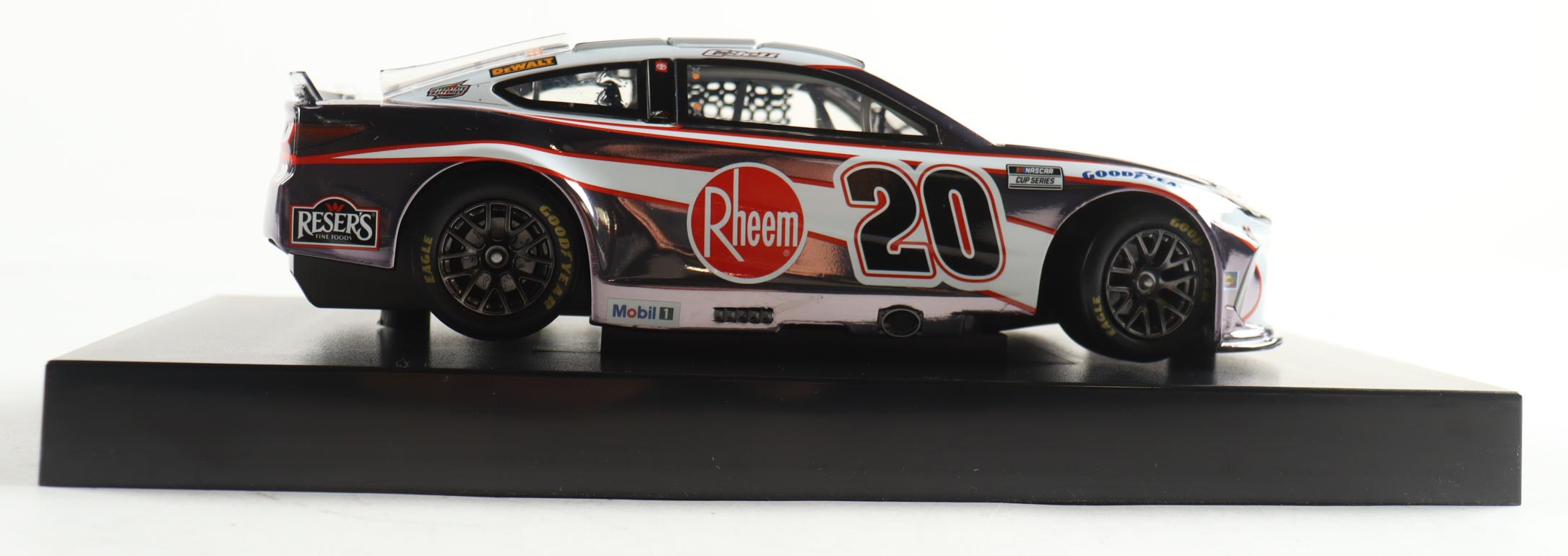 Christopher Bell Signed 2025 #20 Rheem Camry Color Chrome | 1:24 Diecast Car (Bell) at PristineAuction.com Christopher Bell Signed 2025 #20 Rheem Camry Color Chrome | 1:24 Diecast Car (Bell) at PristineAuction.com
