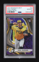 Paul Skenes 2024 Bowman's Best Purple Mojo Refractors #53 #216/250 RC (PSA 10) at PristineAuction.com