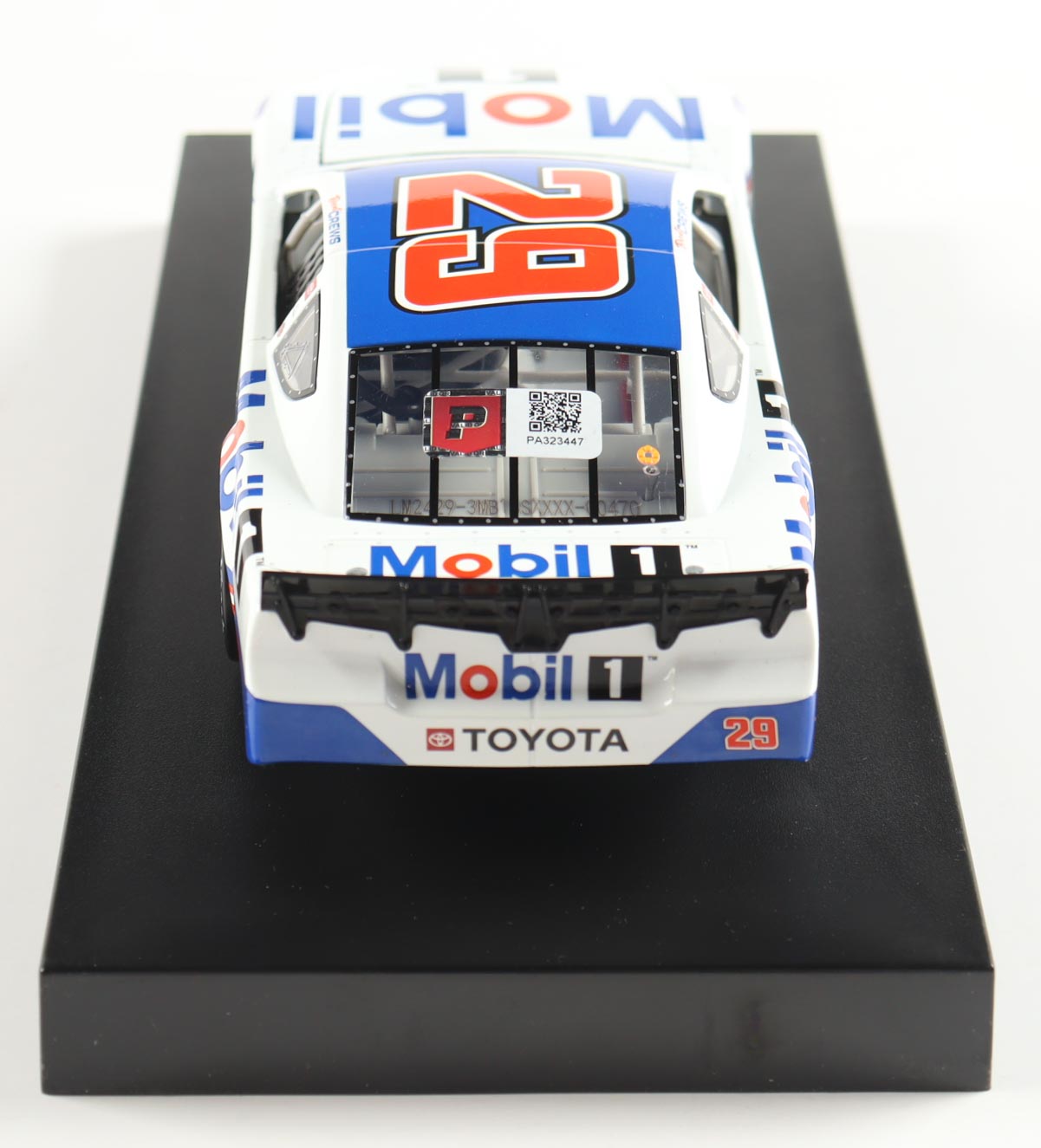 Brent Crews Signed 2024 #29 Mobil 1 Late Model | 1:24 Diecast Car (PA) at PristineAuction.com Brent Crews Signed 2024 #29 Mobil 1 Late Model | 1:24 Diecast Car (PA) at PristineAuction.com