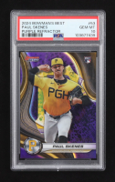 Paul Skenes 2024 Bowman's Best Purple Refractors #53 #137/250 RC (PSA 10) at PristineAuction.com