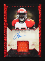Chad Johnson 2022 Leaf ITG Red Patch Relic Auto #GUA-CJ1 #40/50 at PristineAuction.com