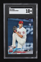 Shohei Ohtani 2018 Topps #700 RC (SGC 10) at PristineAuction.com