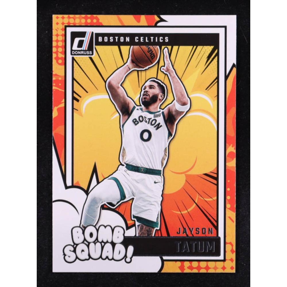 Jayson Tatum 2024-25 Donruss Bomb Squad #17 at PristineAuction.com