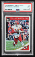 Patrick Mahomes II 2018 Donruss Optic #49 (PSA 9) at PristineAuction.com