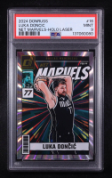 Luka Doncic 2024-25 Donruss Net Marvels Holo Laser #16 #79/99 (PSA 9) at PristineAuction.com