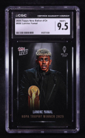 Lamine Yamal 2025 Topps Now Ballon d'Or #6 (CGC 9.5) at PristineAuction.com