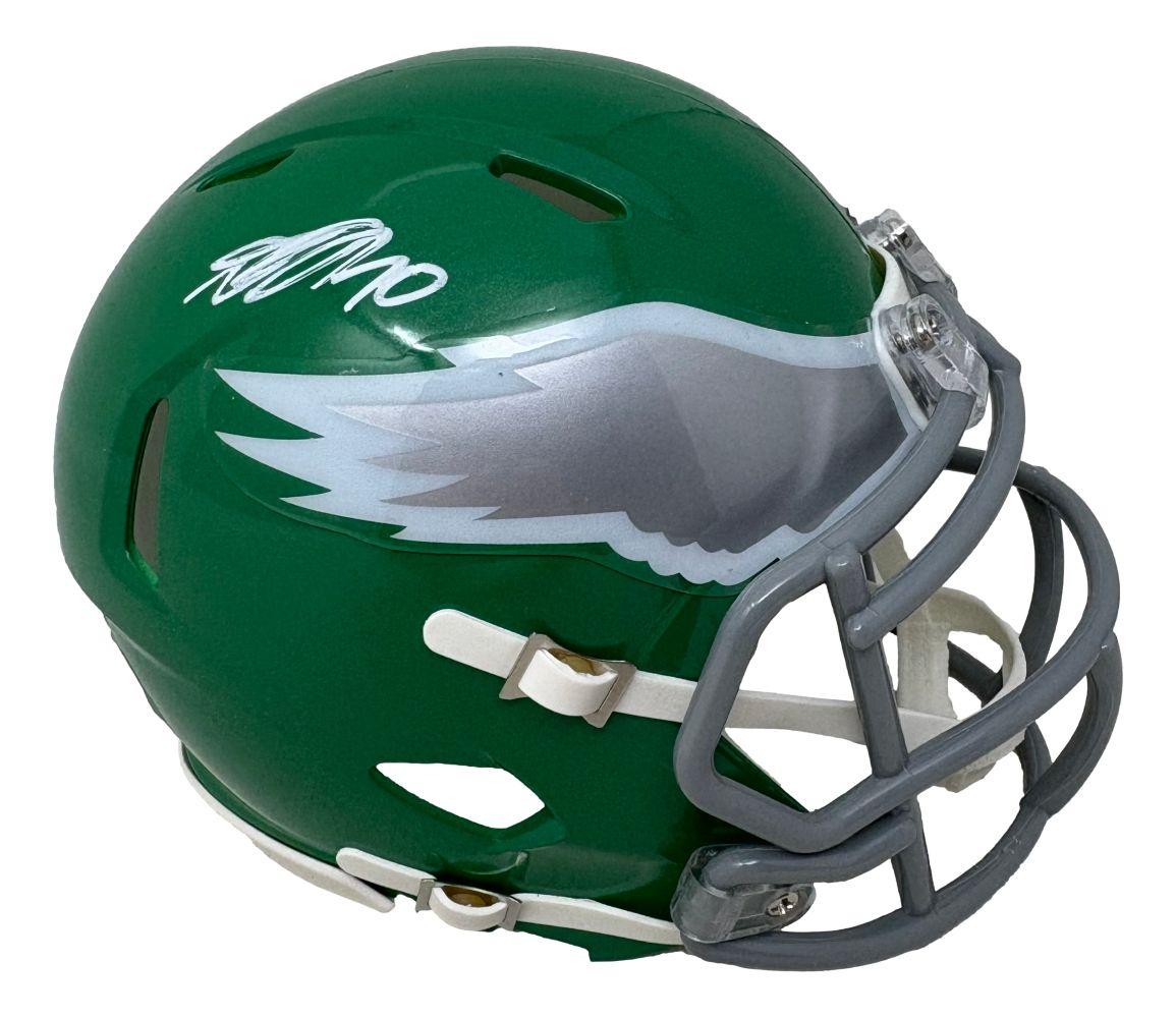 DeSean Jackson Signed Eagles Throwback Speed Mini Helmet (Beckett) at PristineAuction.com DeSean Jackson Signed Eagles Throwback Speed Mini Helmet (Beckett) at PristineAuction.com