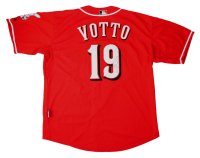 Joey Votto Signed Reds Majestic Authentic Jersey (JSA) at PristineAuction.com